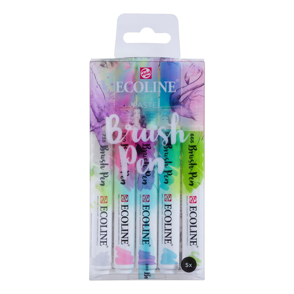 Ecoline Brush Pen - set of 5 (various)