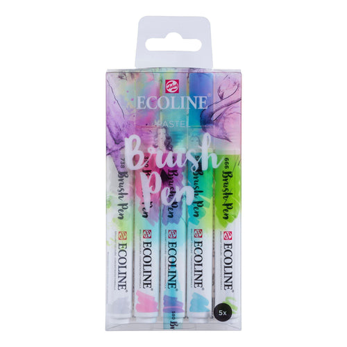 Ecoline Brush Pen - set of 5 (various)