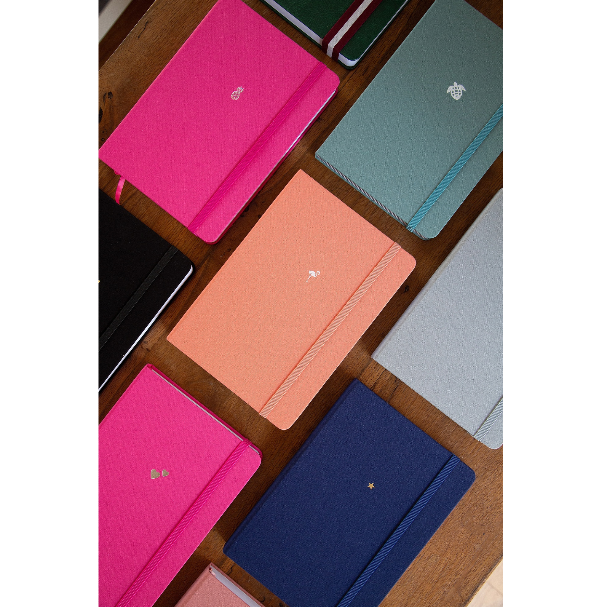 A5 Lined (Fabric) Notebook (Customisable) (9 colour options)