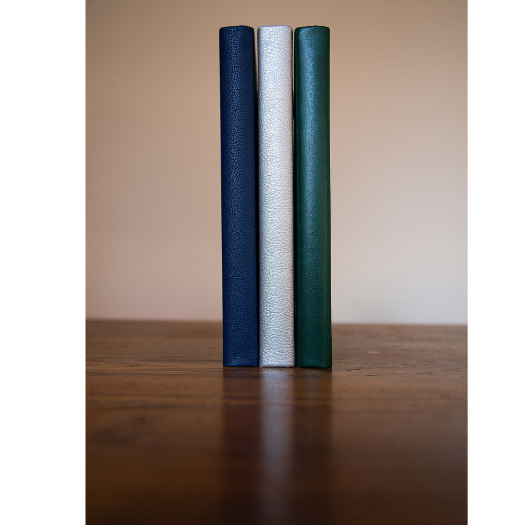 A5 Dot-Grid Faux Leather Notebook (Customisable)