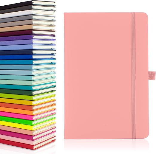 Paperiora Notes London Eco A5 Hardback Notebook – Lined, Dark Grey