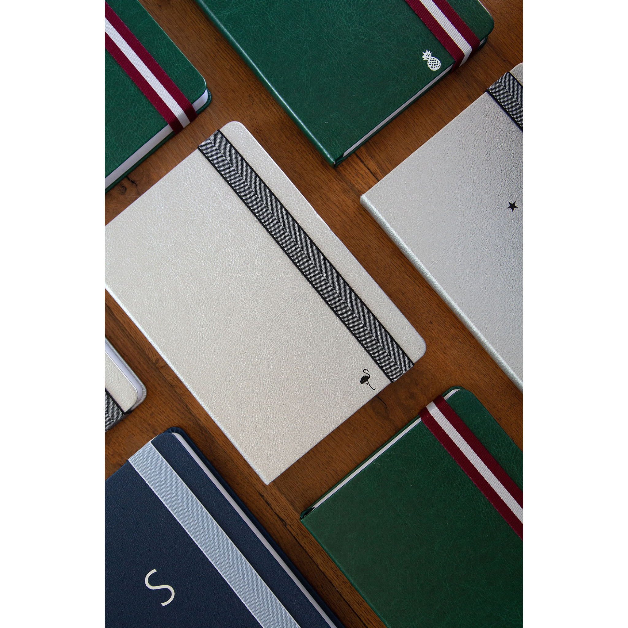 A5 Dot-Grid Faux Leather Notebook (Customisable)