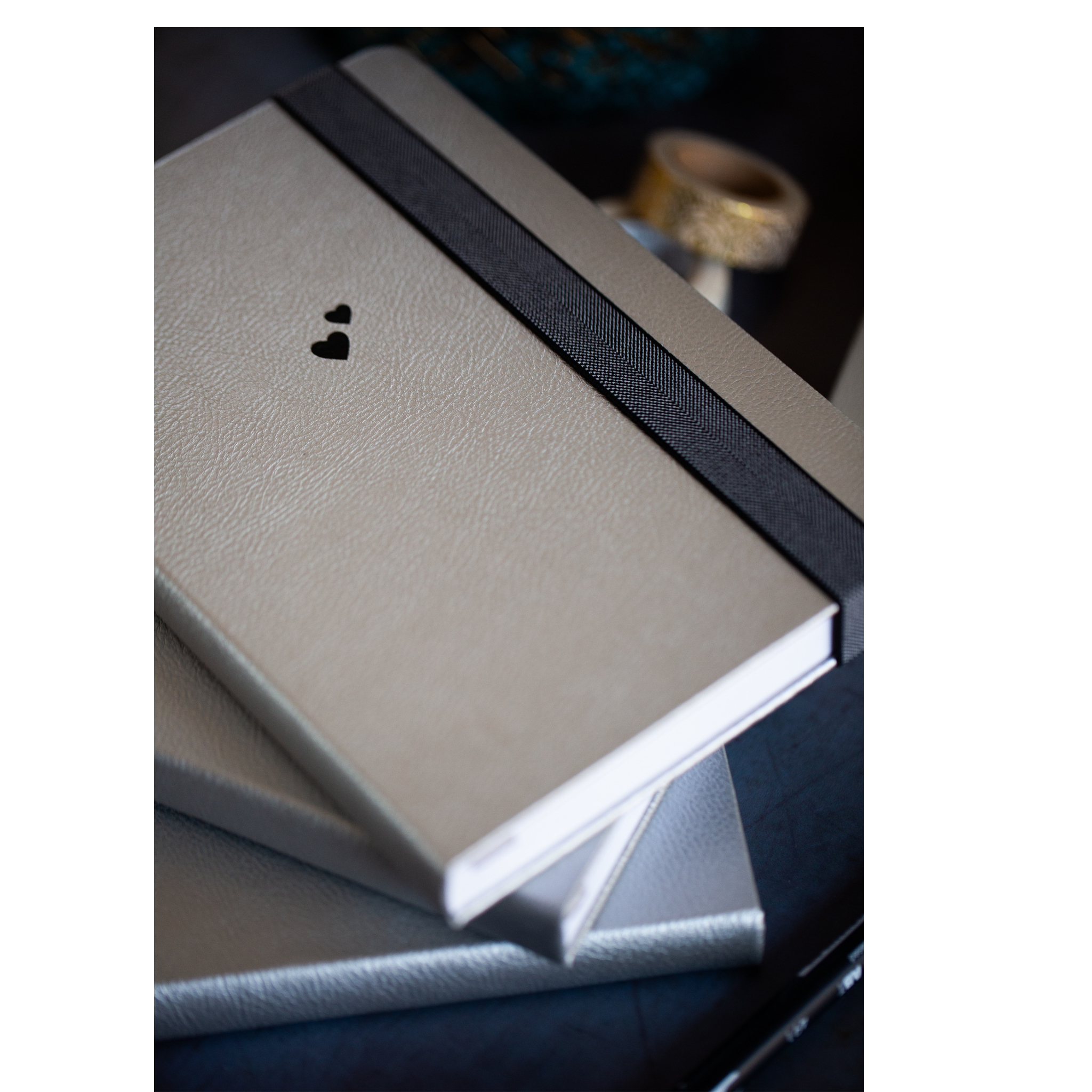A5 Lined Faux Leather Notebook (Customisable)