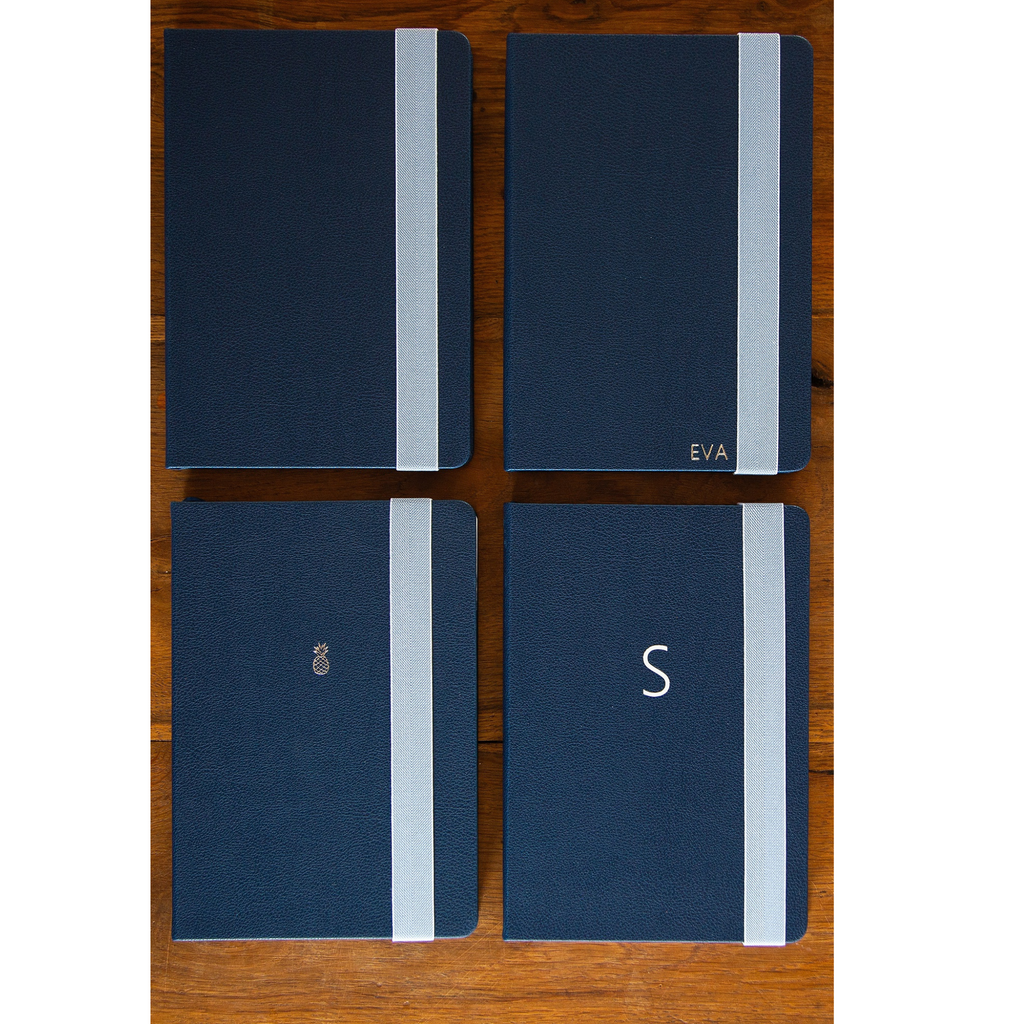 A5 Dot-Grid Faux Leather Notebook (Customisable)