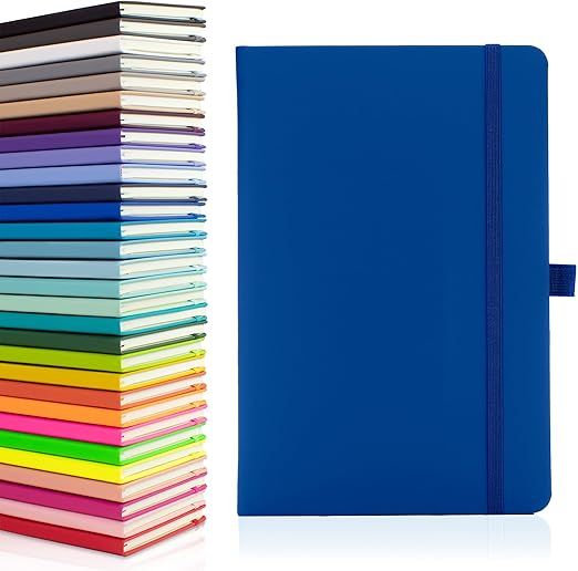 Paperiora Notes London Eco A5 Hardback Notebook – Lined, Dark Grey