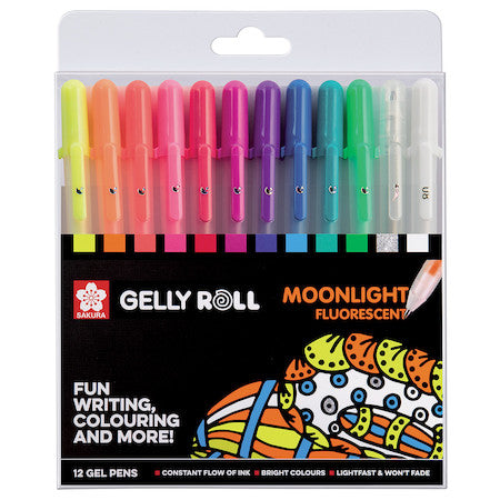 Sakura Gelly Rolls Moonlights -pack of 12 (Various)