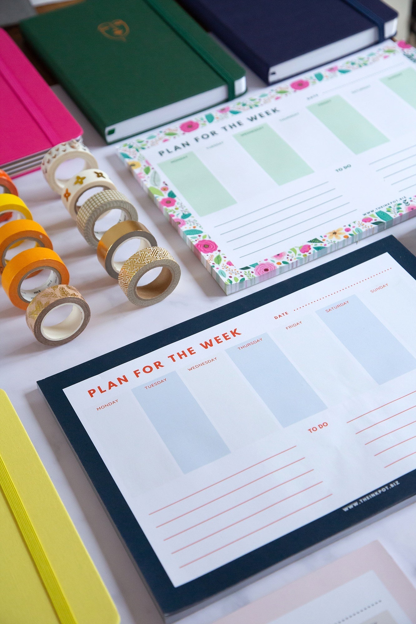 A4 Weekly Planner Pad