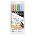 Tombow ABT Dual Brush Pen - pack of 6 (various colours)