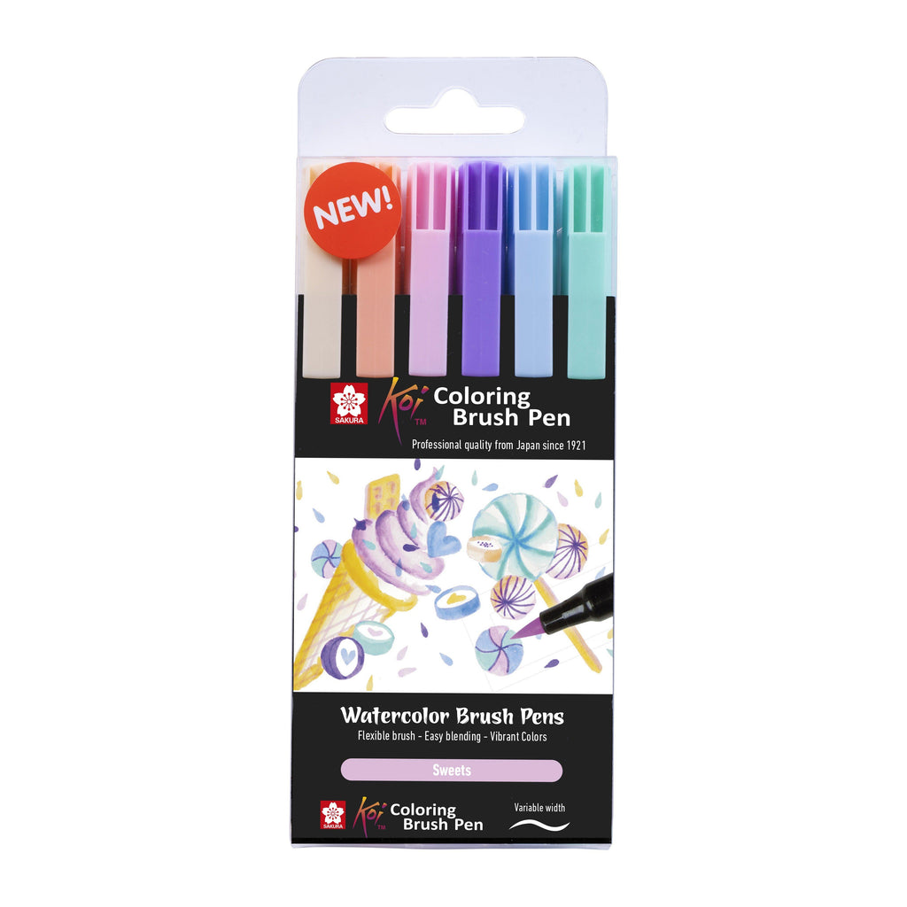 Koi Colouring Brush Pens (various)