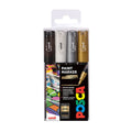 Posca 4-pack 1m extra fine monotones